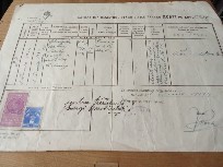 Act Extras registrul morți 1934 C&amp;acirc;mpulung Moldovenesc foto