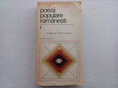 FOLCLOR DIN OLTENIA SI MUNTENIA, VOL. XI. POEZII POPULARE ROMANESTI VOL. I. BALADE, DOINE, COLINDE, DESC&Acirc;NTECE, GHICITORI. Culegere de: ION NIJLOVEANU