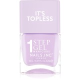Nails Inc. It&rsquo;s Topless lac de unghii sub forma de gel pentru un efect de lunga durata culoare Hailey 14 ml