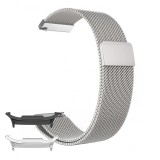 Curea Milanese Slim Fit compatibila Samsung Galaxy Watch8 40mm, Argintiu