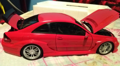 Macheta KYOSHO Mercedes-Benz CLK DTM AMG Coupe Rosu 1/18 foto