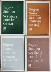 Scriitori romani de azi (4 vol.) - Eugen Simion foto