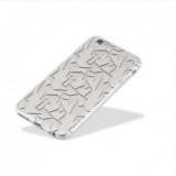 Husa Ultra Slim Silver pentru iPhone 6/6S, Holly Apple - Protectie Premium, Design Elegant