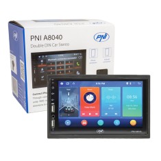 Resigilat : Multimedia player auto PNI A8040 cu Android 13, 2GB DDR3/ROM 32GB, ecr