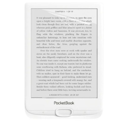 Folie Duragon, pentru PocketBook Basic Lux 3, Kit inclus, Silicon Premium foto