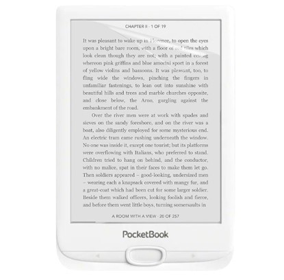 Folie Duragon, pentru PocketBook Basic Lux 3, Kit inclus, Silicon Premium