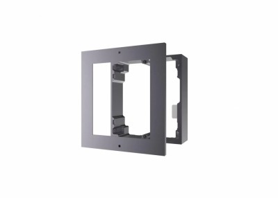 Panou frontal pentru un modul videointerfon modular Hikvision DS-KD-ACW1; montare foto