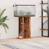 vidaXL Suport Acvariu Lemn Vechi 36x60.5x72.5cm Raft Depozitare Maro