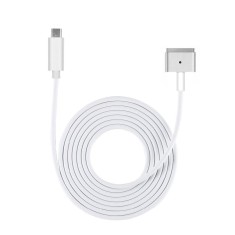 Cablu de alimentare magnetic compatibil USB-C la MagSafe 2 (5 Pin) foto