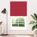 VidaXL Jaluzea cu role opace Roșu 130x210 cm Lățime material 126,6 cm