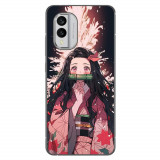 Husa compatibila cu Nokia X30 Silicon Gel Tpu Model Demon Slayer Nezuko