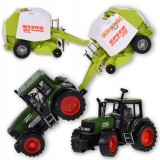 TRACTOR, MAȘINĂ DE RECOLTAT, PRESĂ AGRICOLĂ, REMORCĂ, AGRICULTOR, JUCĂRIE PENTRU COPII