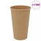 vidaXL Cești de cafea din h&acirc;rtie 1000 buc 16 oz 400 ml roșu și negru