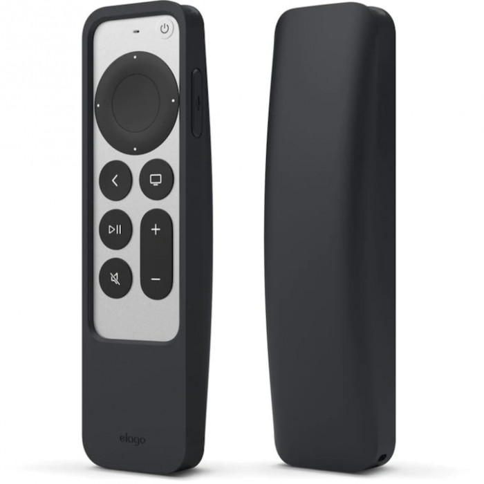 Husa pentru telecomanda Apple TV Siri 2022/2021, ELAGO, Negru