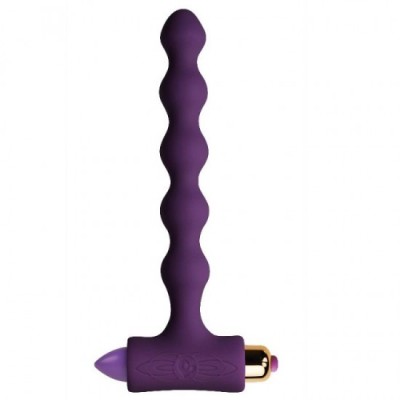 ROCKS-OFF - ANAL PLUG WITH VIBRATION AND RIVERLES PETITE SENSATIONS PEARLS foto