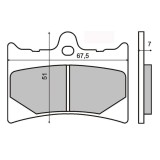 Placute Frana Fata Aprilia RS 125 Organic - MX_NEW 225100530RM