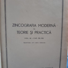 Zincografia moderna in teorie si practica - A.F. Gygax Vol.III cap. VII-Viii