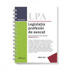 Legislația profesiei de avocat 2024 (Ediție spiralată) - Paperback brosat - *** - Hamangiu