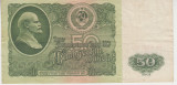 M1 - Bancnota foarte veche - fosta URSS - 50 ruble - 1961