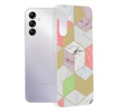 Cumpara ieftin Husa pentru Samsung Galaxy A14 4G / A14 5G, Techsuit Marble Series, Purple Hex