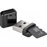 Cititor de card microSD Goobay, USB 2.0