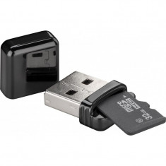 Cititor de card microSD Goobay, USB 2.0