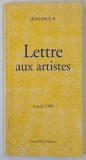 LETTRE DU PAPE JEAN PAUL II , LETTRE AUX ARTISTES , 1999