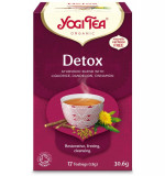 Ceai bio Detoxifiant, 17 pliculete x 1.8g, (30.6g) Yogi Tea