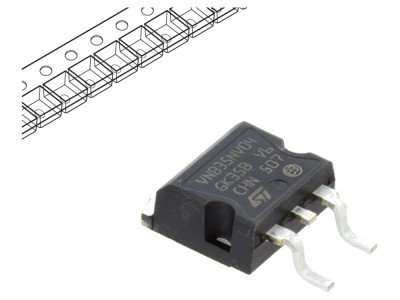 Comutator de putere low-side 30A SMD D2PAK STMicroelectronics foto