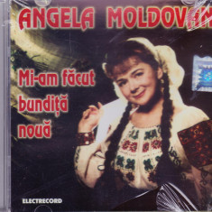 CD Populara: Angela Moldovan – Mi-am făcut bundiță nouă ( Electrecord , SIGILAT)