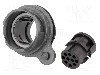 Conector circular, mama, 10 pini, BULGIN - PXP7012/10S/CR