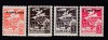 ROMANIA 1930 TIMBRU OFICIAL VULTUR CU STEAG SI STEME SUPRATIPAR 8 IUNIE 1930 FARA FILIGRAN SERIE MNH, Nestampilat