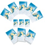 Cumpara ieftin Set 11 Carnete Buzunar Soapta Stelelor Pisica 10+1, 100 Foi Albe, Format 5x8 cm