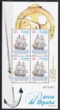 Spania 1996 - Nave vechi cu vele, Bloc, MNH
