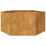 Cumpara ieftin Jardinieră de grădină 104x90x45 cm oțel de intemperii
