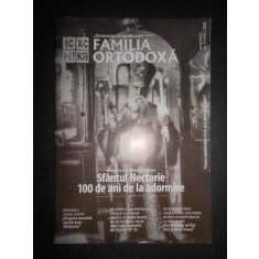 Revista Familia Ortodoxa. Octombrie, Nr. 11 (142), 2020