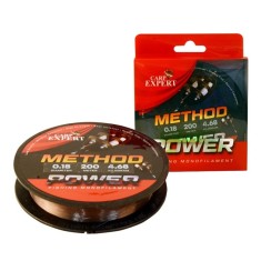 Fir Monofilament Carp Expert Power Method Feeder Brown, 200m (Diametru fir: 0.18 mm) foto