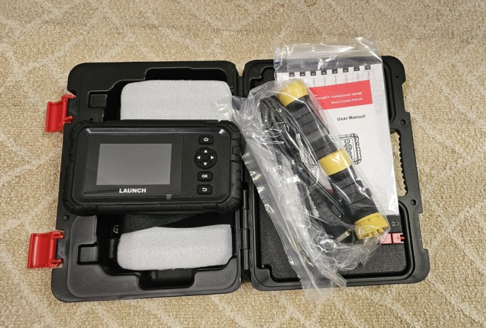 Diagnoza camioane LAUNCH CRP129 HD Elite 24V All Systems , 7 Service Oil Speed Limit Injector DPF