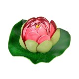 Nufar decorativ artificial, 10 cm, Roz, ATU-085333