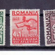 Romania 1937 A 8-a Balcaniada de atletism- Bucuresti