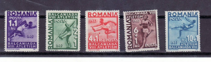 Romania 1937 A 8-a Balcaniada de atletism- Bucuresti