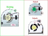 Cooler Laptop, Lenovo, IdeaPad G710 Type 80AH, 90203935, 90204381, AB07505HX110B00, 00G700, DFS531005PL0T-FFC5, 13N0-B5P0B01, 5V, 0.5A