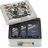 Set cadou Proraso Azur Lime Metal Box &Icirc;ngrijire barbă 200 ml + 100 ml + 30 ml