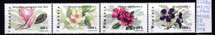 1999 Flori de arbusti, LP1478, MNH Pret 1,9+1 lei