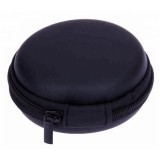 Cumpara ieftin Husa pentru casti, rezistenta la socuri si stropire, plastic, 8 x 3 cm, negru