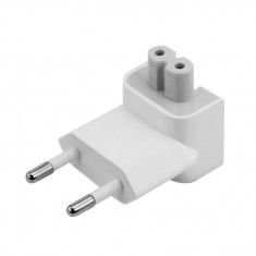 Adaptor incarcator priza Europa (EU, Romania) pentru Apple Macbook, iPhone, iPad, AC 100-220V, alb, Cubis