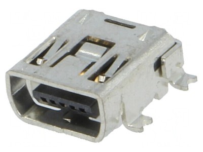 Conector Soclu SMT 5 Pini Orizontal foto