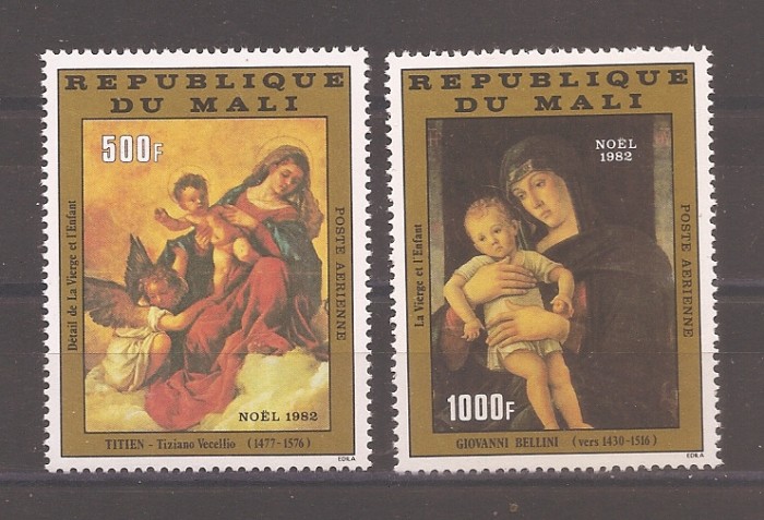 Mali 1982 - Crăciun, PA, MNH