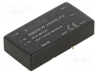 Convertor DC/DC AIMTEC 20W 9-36V la 5V THT foto