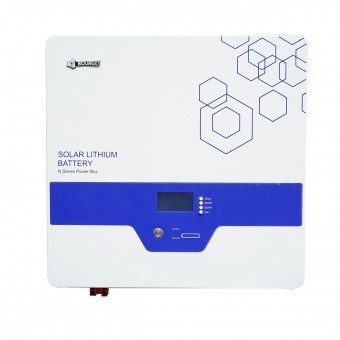 Baterie Li-ion LiFePO4 51.2V, 100Ah cu BMS, deep cycle, display LCD 570x410x160mm IP54 Bourget foto